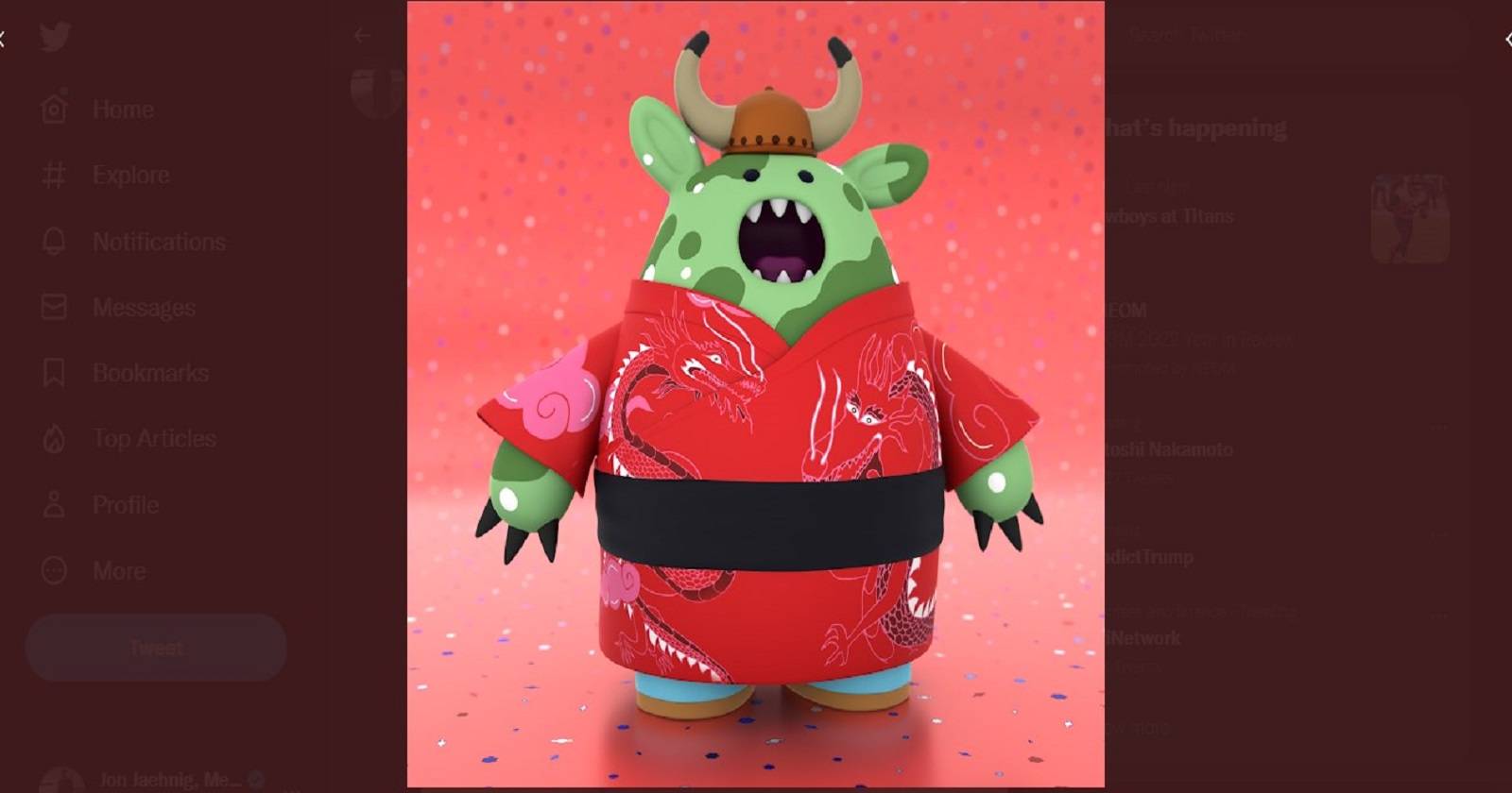 Как установить NFT как аватарку в Twitter