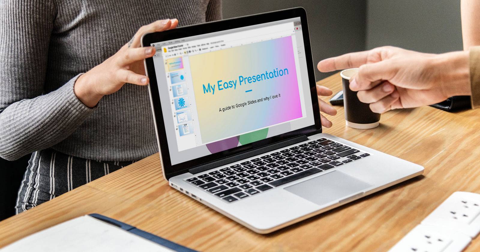 Пользовательский градиент в Google Slides