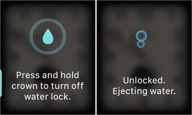 Water Lock Eject Water