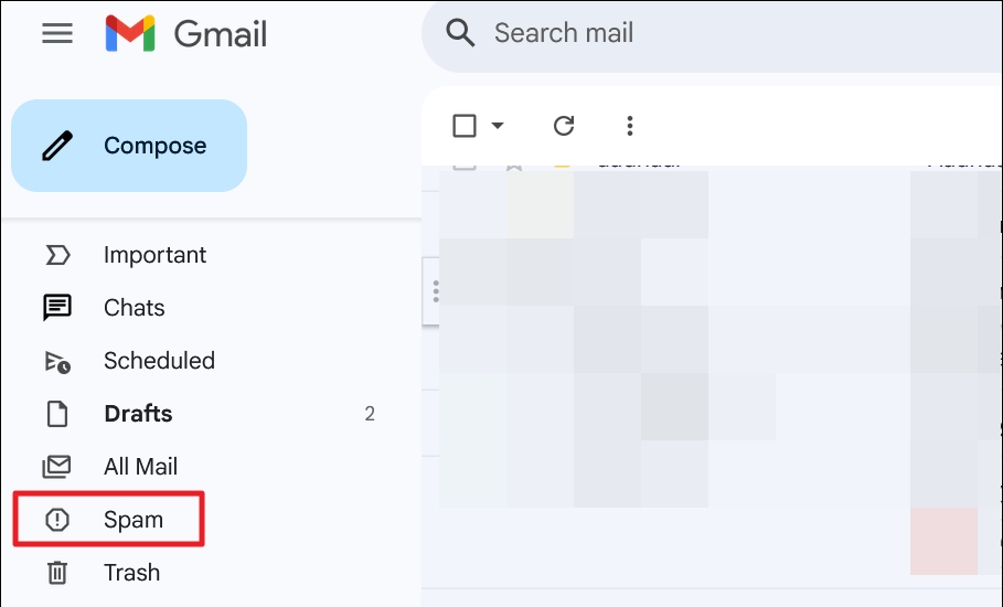 Восстановить пропавшие письма в Gmail