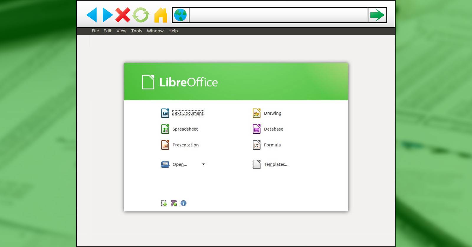 LibreOffice в браузере: RollApp и запуск на Linux
