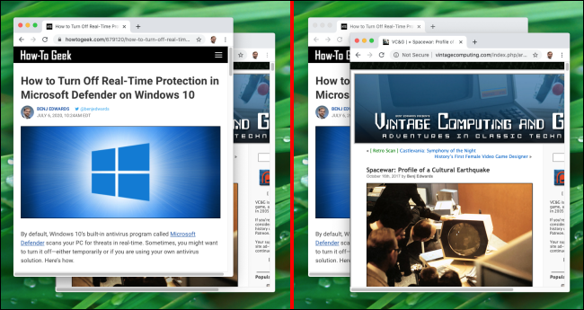 Переключение между окнами приложения на Mac с помощью Command и тильды