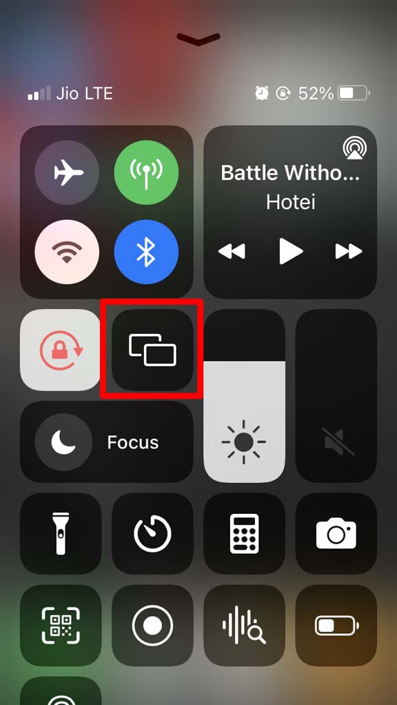 Зеркалирование экрана на iPhone