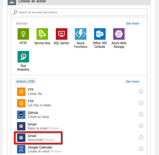 Подключение Gmail и конфигурация отправки письма