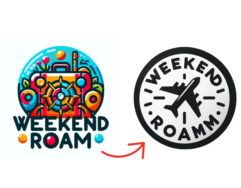 Процесс изменения логотипов и доработка варианта