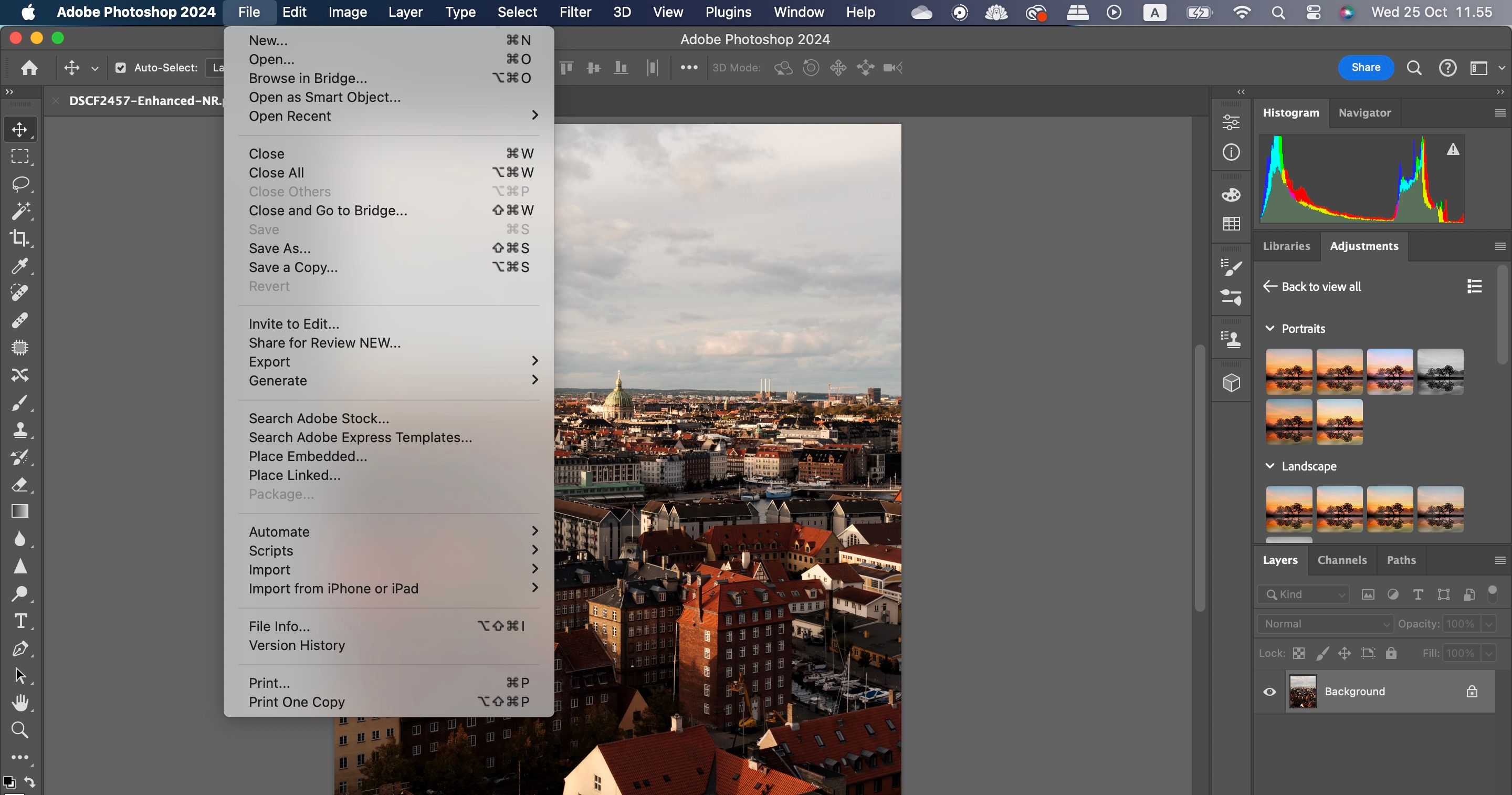 Save a Copy in Photoshop for JPEG 2000 File