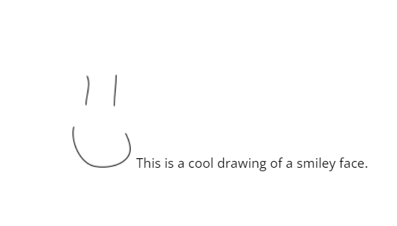 Вставленный рисунок в документе Google Docs