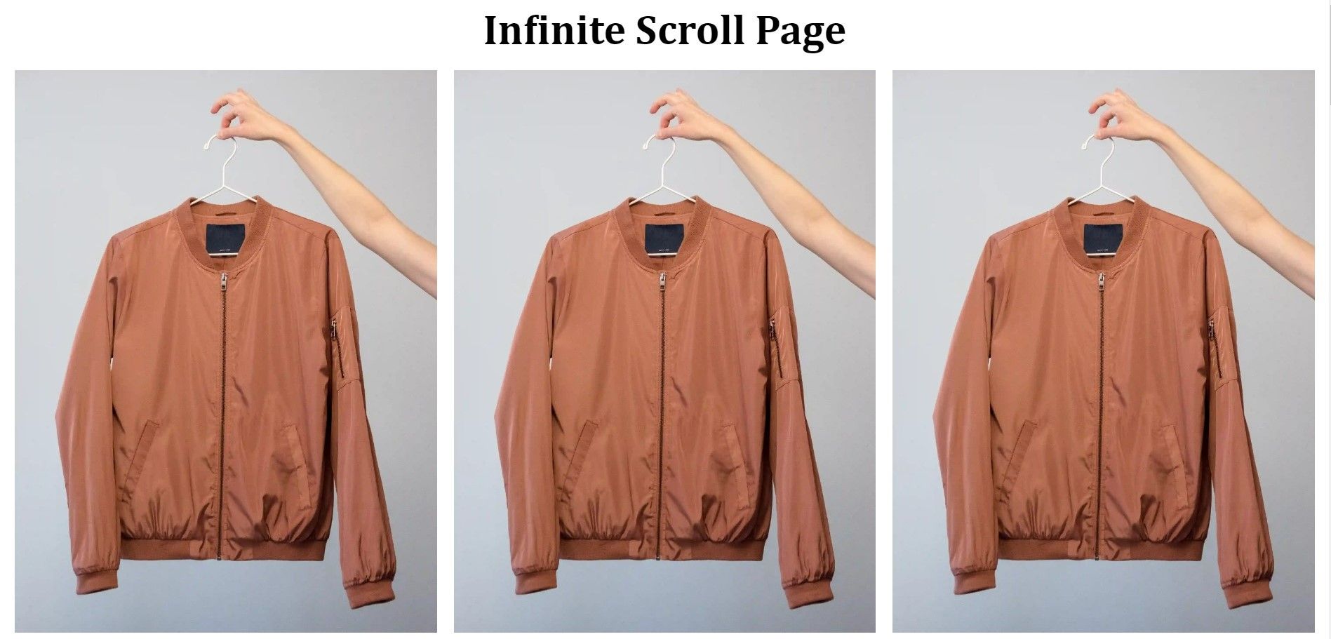 Начальная страница после добавления HTML и CSS