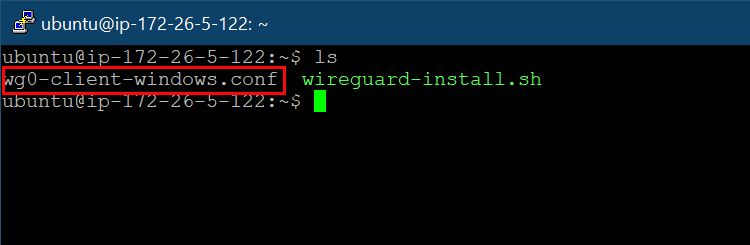 Вывод ls в консоли
