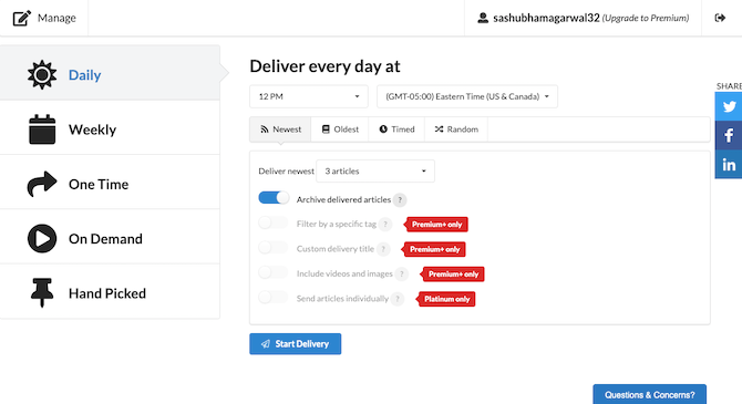 Connect Pocket to Kindle