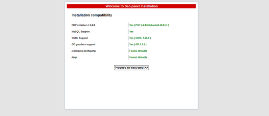 Installer Seo Panel sur Ubuntu 18.04