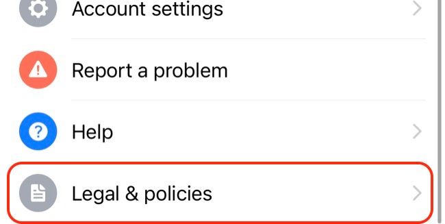 Facebook Messenger Legal & Policies
