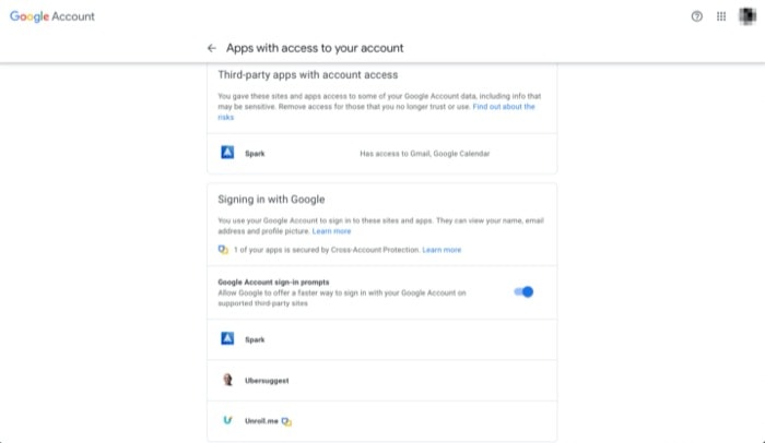 how to unsubscribe from emails - inbox decluttering done right - revoke access to unroll.me 2