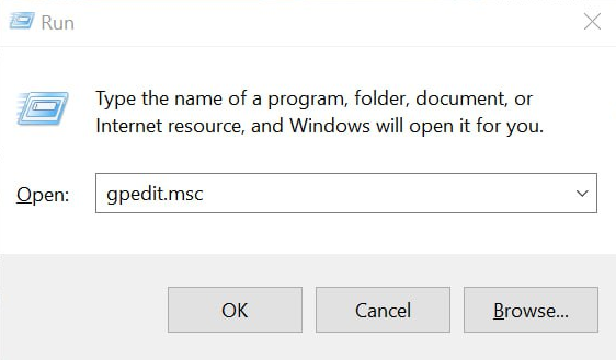 Редактор локальной групповой политики — главное окно