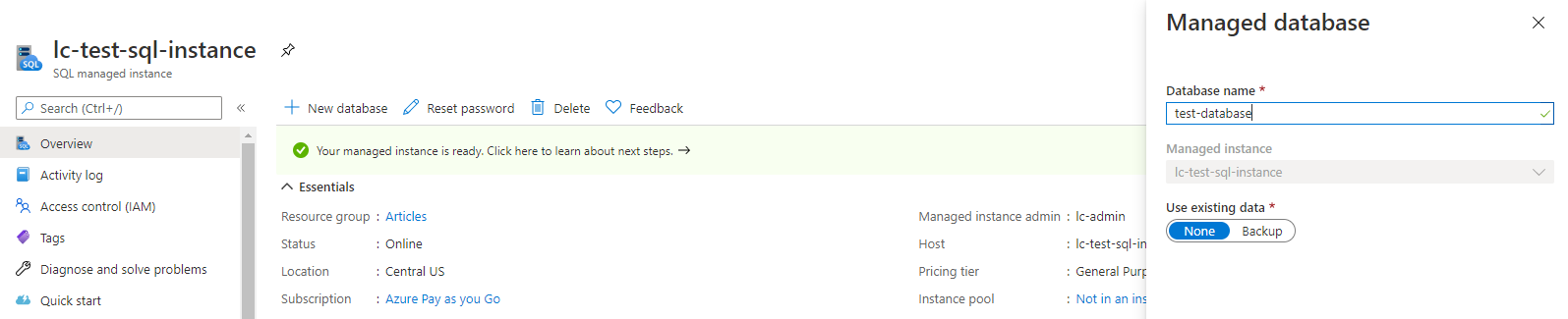 Укажите имя и нажмите