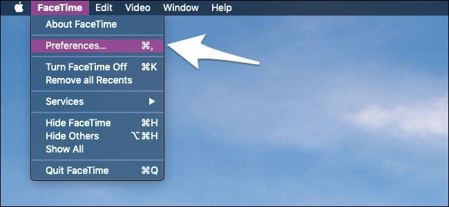 Параметры FaceTime: включение Apple ID и выбор контактных адресов и номеров