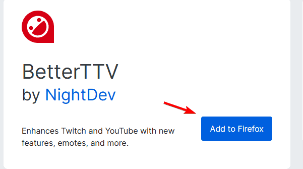 BetterTTV для Firefox — установка и настройка