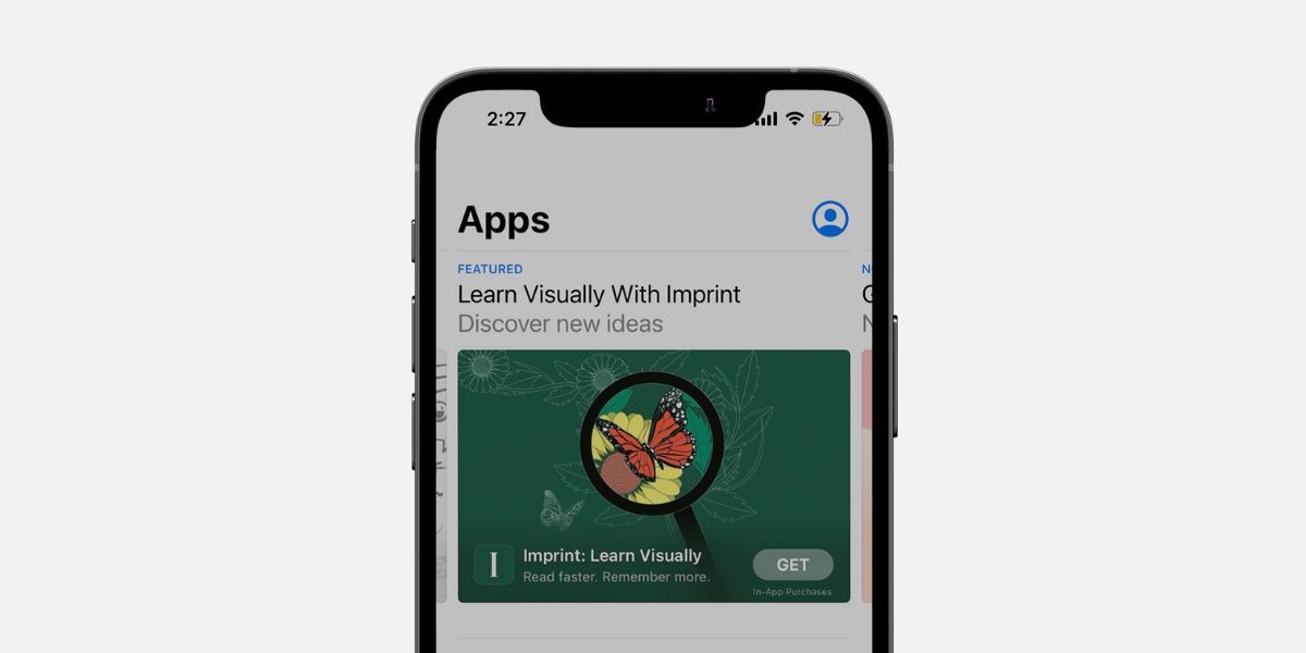 экран iPhone с приложением App Store