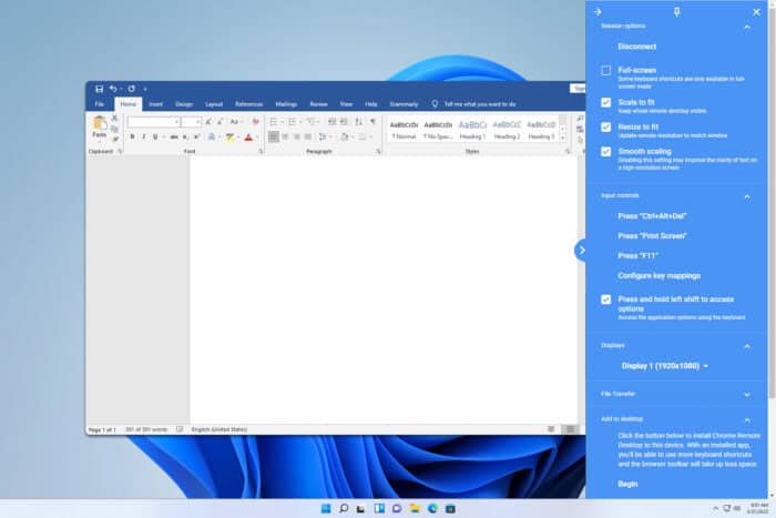Chrome Remote Desktop: несколько мониторов — как настроить