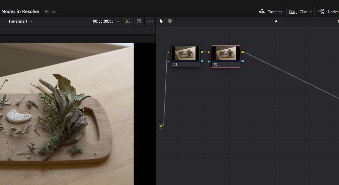 Creating a new Node in Resolve.