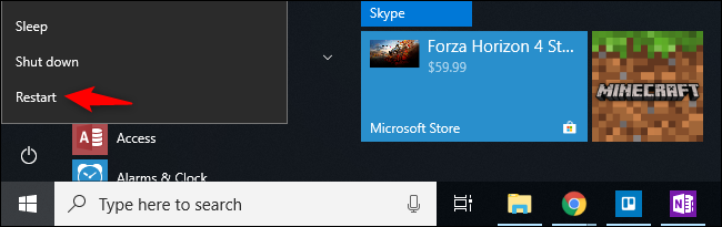 После перезагрузки проверьте Диспетчер задач на предмет снижения нагрузки.