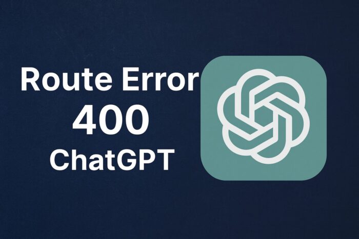 ChatGPT route 오류 400 빠른 해결 가이드