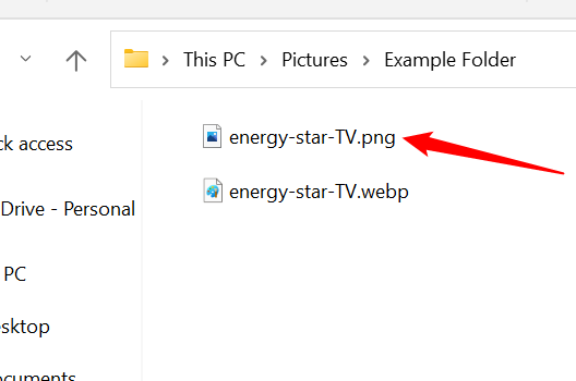 PNG‑версия WEBP после сохранения в той же папке.