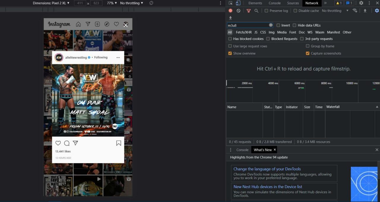 В интерфейсе DevTools выберите вкладку Sources