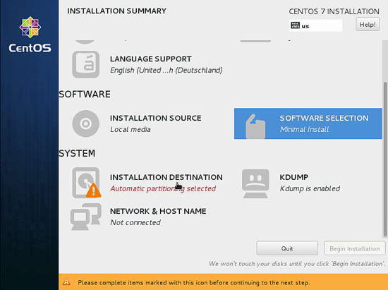 CentOS 7.1 — минимальная установка и настройка