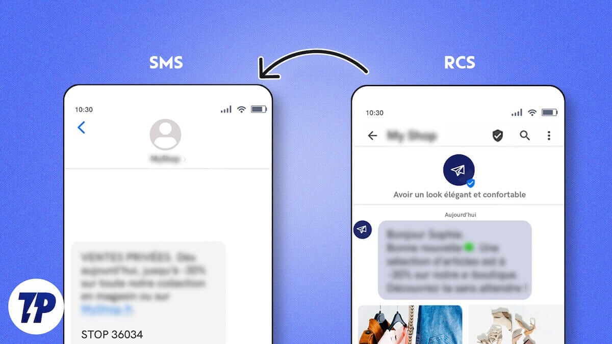 Переключить RCS и SMS на Android