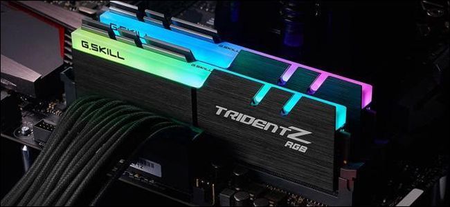 RGB RAM from G.Skill. 