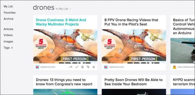 Поиск по тегу 'drones' в Pocket — выборка статей с этим тегом
