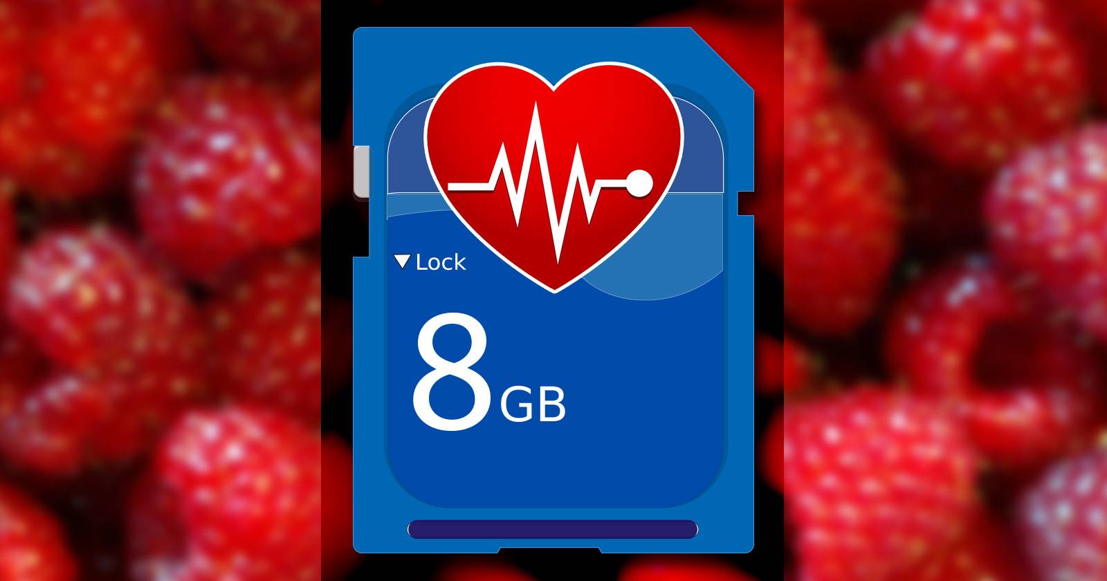 SD‑карта вблизи на светлом фоне