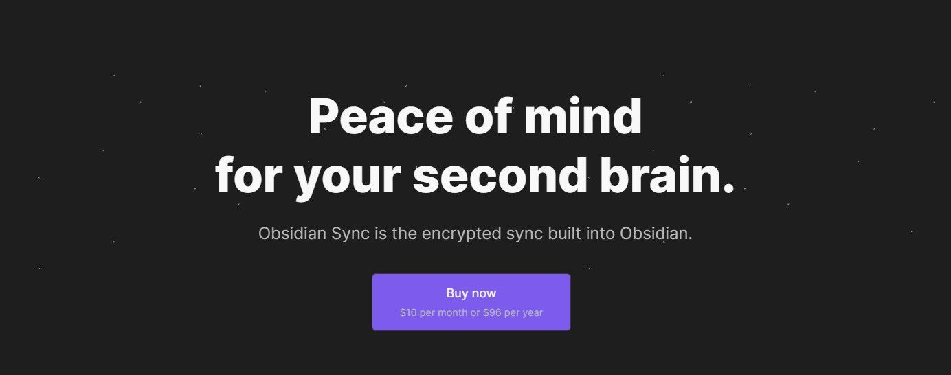Бесплатная синхронизация Obsidian через облако