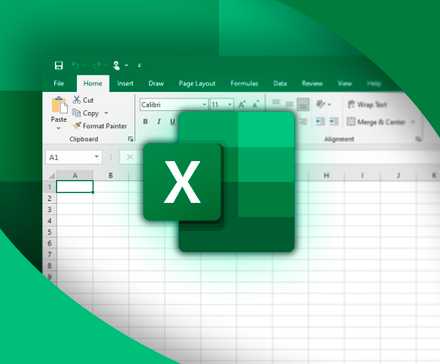 Фоновые элементы Excel с логотипом, иллюстрирующие ограничение таблиц для динамических массивов.