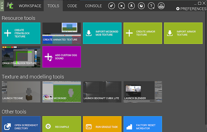 Build your first mod with MCreator