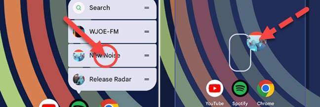 Перетащите ярлык на рабочий стол