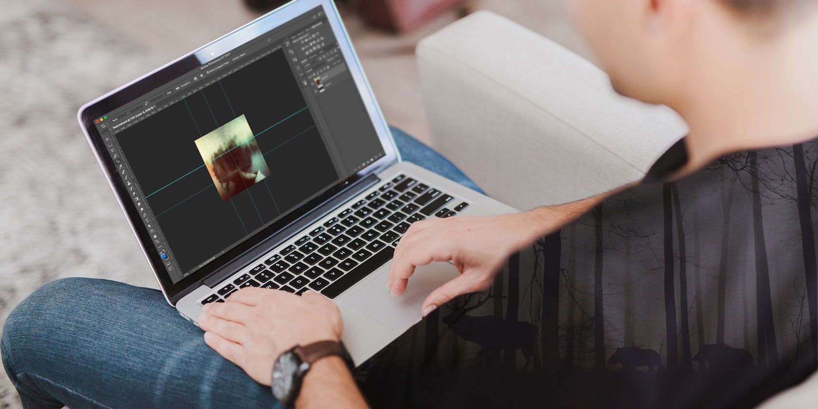 Двойная экспозиция в Photoshop — пошагово