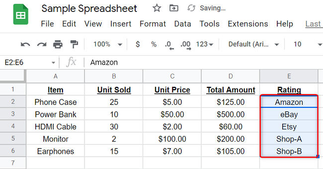 Ячейки после удаления выпадающего списка — значения сохранены.