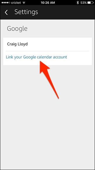Привязать Google Календарь