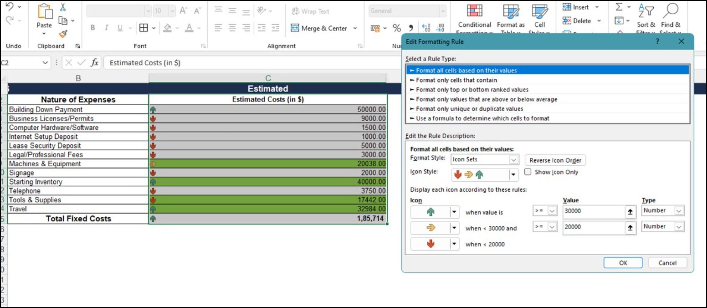 Дополнительные правила для наборов значков