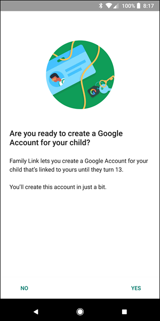 Авторизация родителя в Google для привязки аккаунта