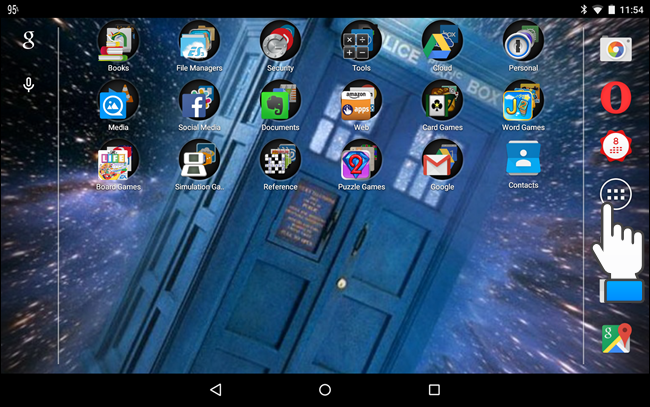 Widget contatto sulla Home di Android