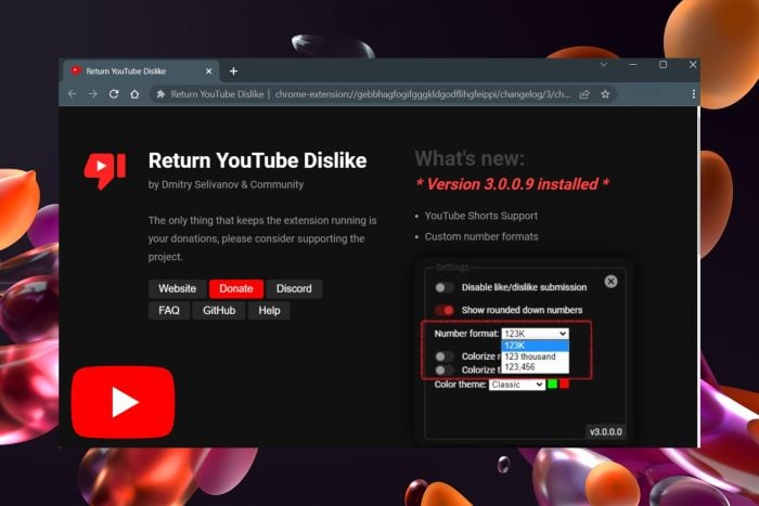 Вернуть кнопку Dislike в YouTube — устранение Return YouTube Dislike