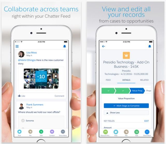 Панель Salesforce для управления клиентами