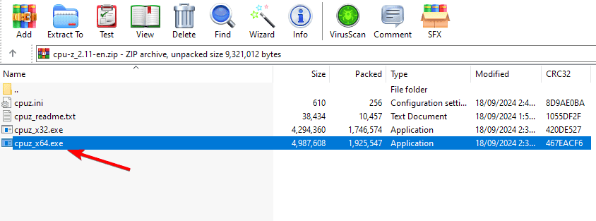 Окно CPU-Z с вкладкой памяти и показателем DRAM Frequency