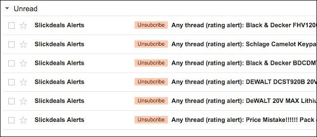 Уведомления о скидках через Slickdeals