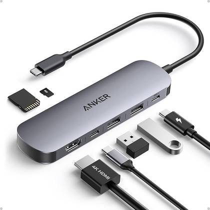 Anker 7‑в‑1 USB‑C хаб