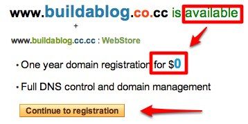 Бесплатный WordPress на собственном домене