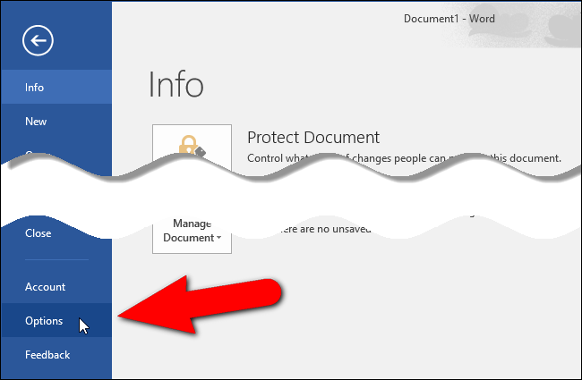 Переход к настройке ленты